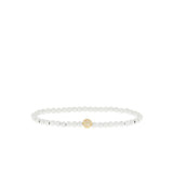 enamel ball bracelet with CZ ball