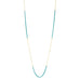 enamel and link necklace