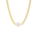 curb link chain with pearl
