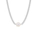 curb link chain with pearl