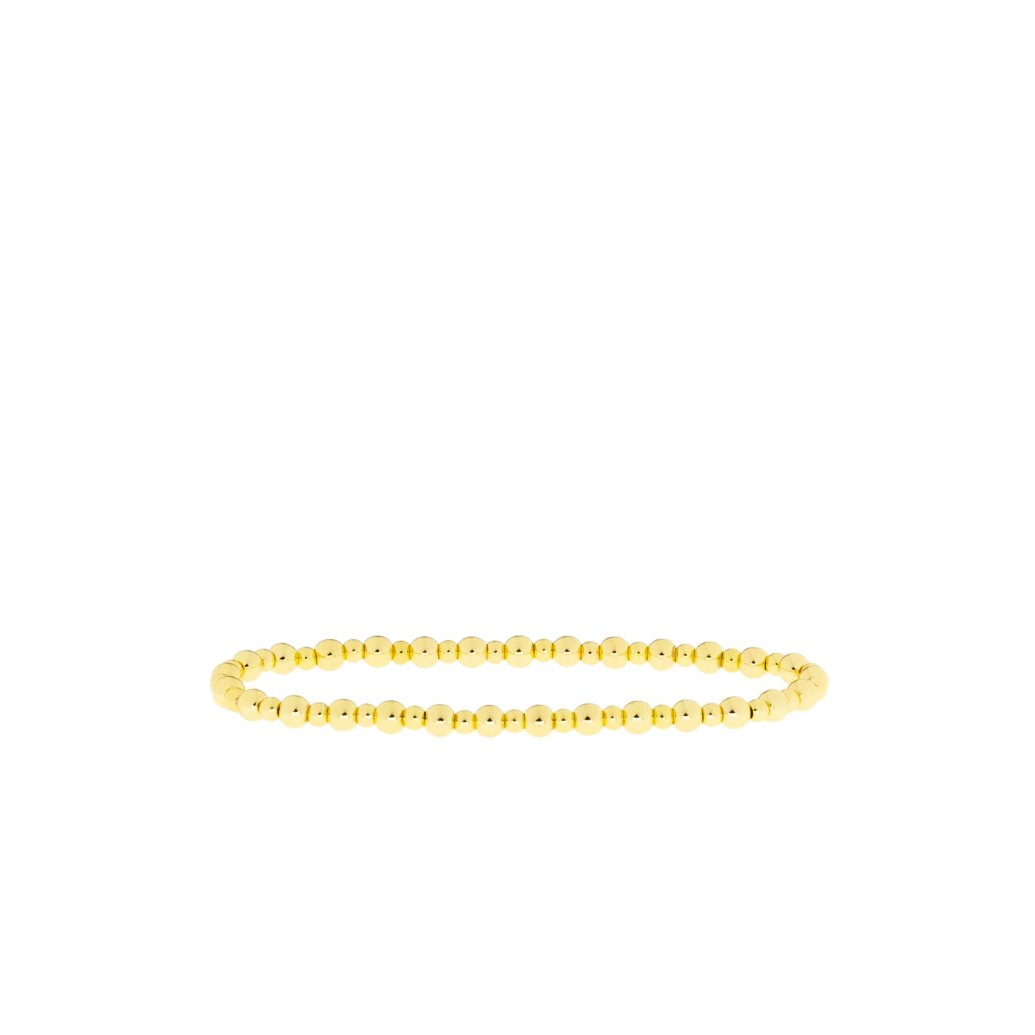 3mm/4mm Brass Ball Bracelet