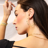 2" Spaced Bead Hoop