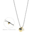 3 charm pull tie necklace