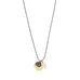 3 charm pull tie necklace