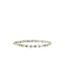 natural stone stretch bracelet with beaded MAMA blocks