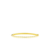 gold plated pave spike bangle