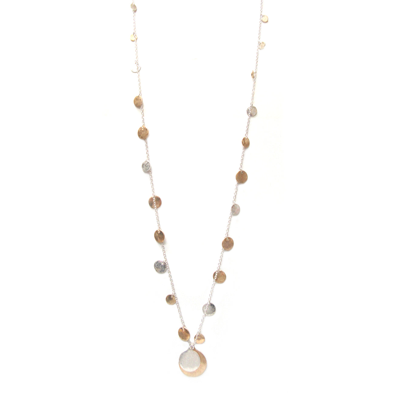 long disc necklace – Marlyn Schiff, LLC