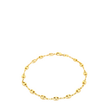 Gold Plated Anchor Link Anklet