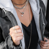 35" O Link Chain Necklace