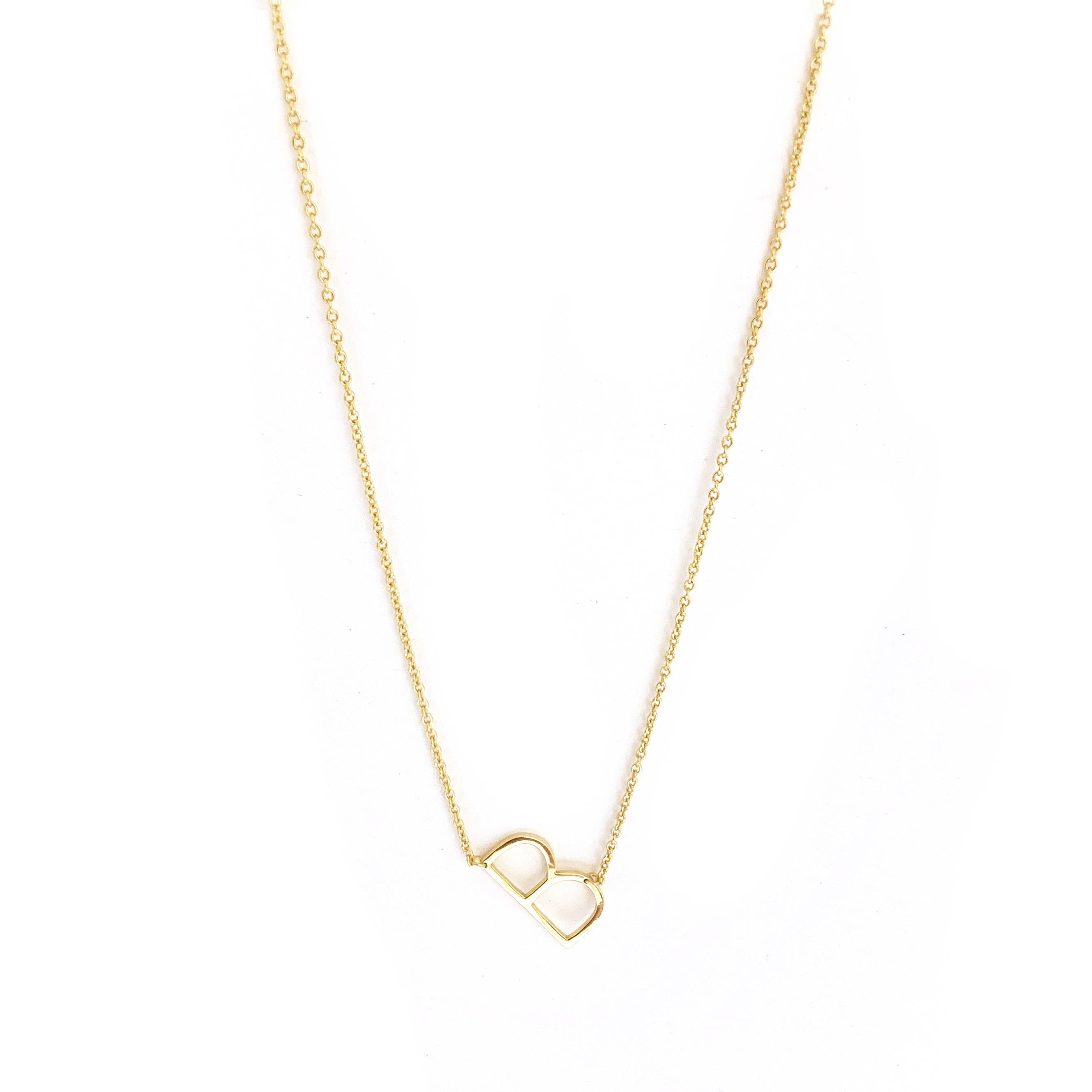 Letter Necklace (Gold Plated) by Talisa Jewelry - Gift Ideas