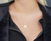 sterling pisces zodiac necklace